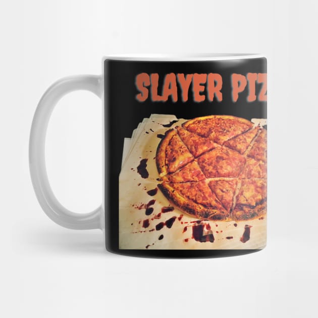 The Slayer Pentagram Pizza 2-sided by Scream Therapy